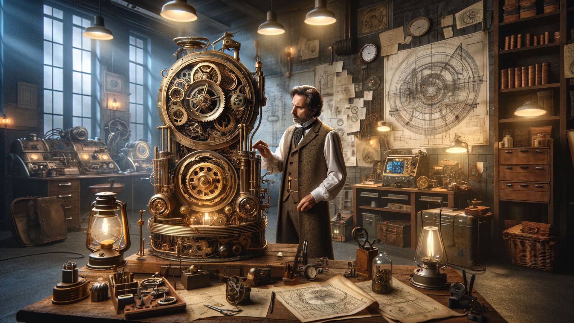 1998-03-09 – Steve Gibbs – Time Machine Inventor – Dark Coast Midnight